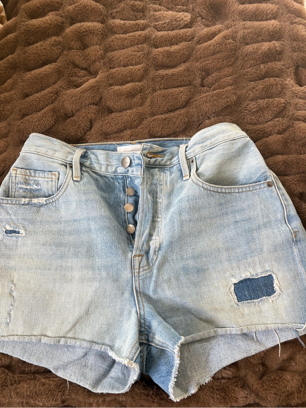 Frame denim short “Le Vintage”.